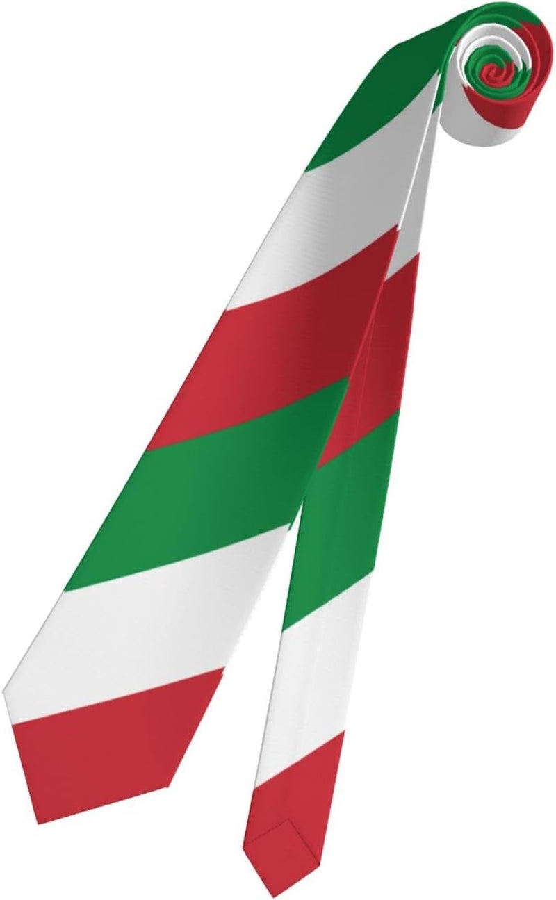 AKMCBSH National Flags Tie Comfortable Soft Novelty Necktie Unisex for Weddings Party Birthday Gift - Image 2